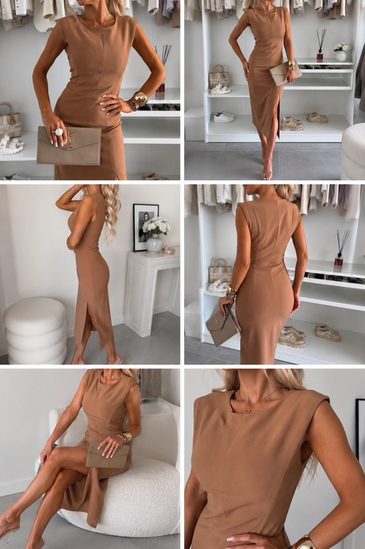 The Amara Sculpt Midi Dress